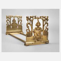 Buchständer Bronze111