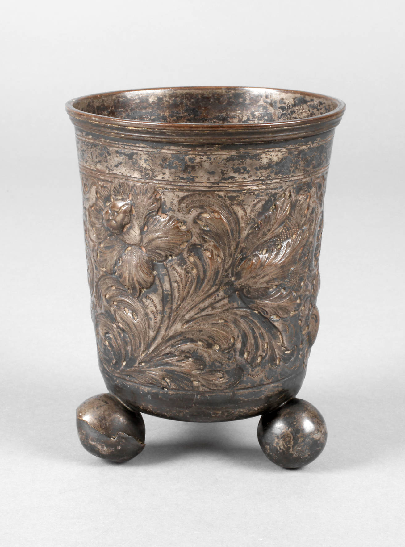 Barocker Kugelfußbecher