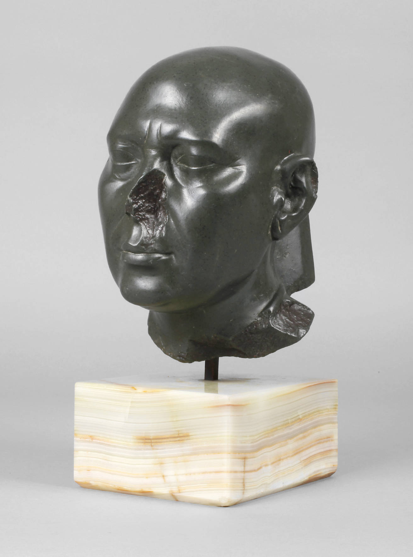 Ägyptische Museumsreplik ”Der Berliner grüne Kopf”