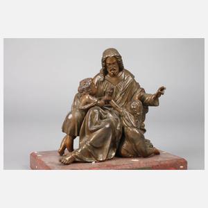 Figurengruppe ”Lasset die Kindlein zu mir kommen...”