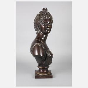 Jean-Antoine Houdon, Büste der Diana