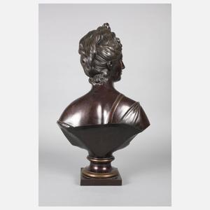 Jean-Antoine Houdon, Büste der Diana