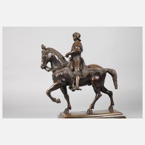 nach Andrea del Verrochio, Reiterstandbild des Bartolomeo Colleoni