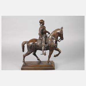 nach Andrea del Verrochio, Reiterstandbild des Bartolomeo Colleoni