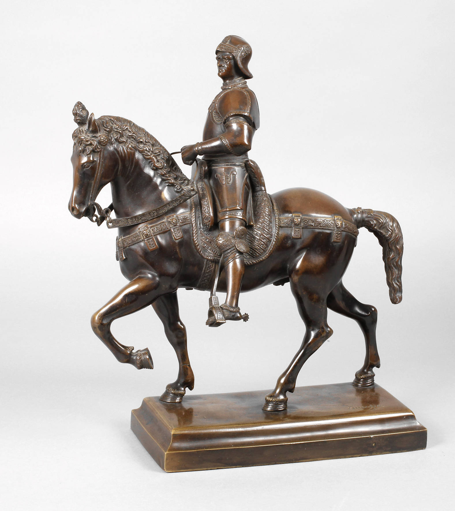 nach Andrea del Verrochio, Reiterstandbild des Bartolomeo Colleoni