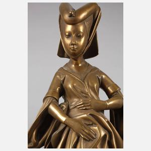 Spätmittelalterliche Dame