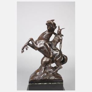 Max Valentin, kämpfende Amazone