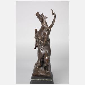 Max Valentin, kämpfende Amazone