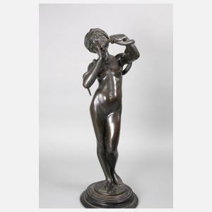 Josef Wind, übergroße Schlangenbändigerin