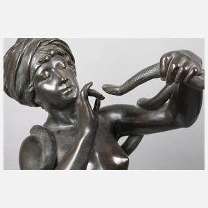 Josef Wind, übergroße Schlangenbändigerin