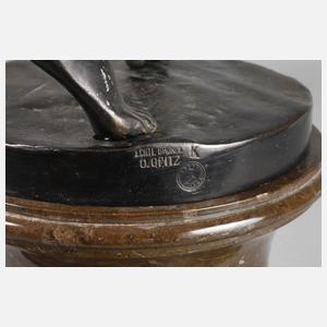 O. Opitz Fanfarenbläserin