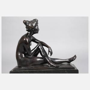 Otto Lang, Jugendstilbronze