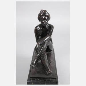 Otto Lang, Jugendstilbronze