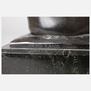 Otto Lang, Jugendstilbronze