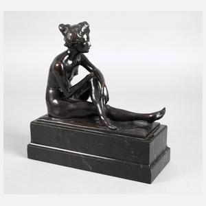 Otto Lang, Jugendstilbronze