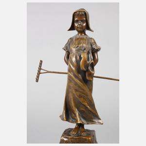 J. Pilar, Holländermädchen in Tracht