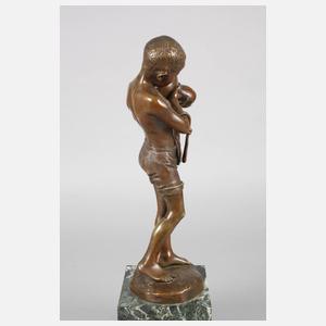 N. Picciole, Junge mit Wasserflasche