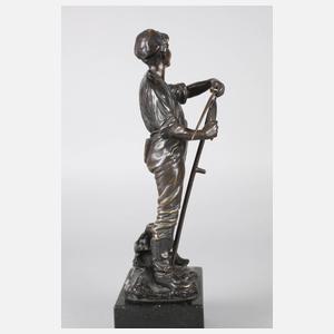 W. Götze, Schnitter beim Dengeln