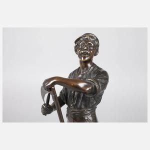 W. Götze, Schnitter beim Dengeln