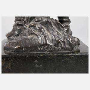 W. Götze, Schnitter beim Dengeln