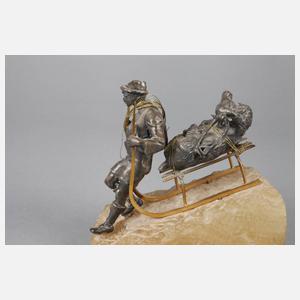 Wilderer mit Rehbock