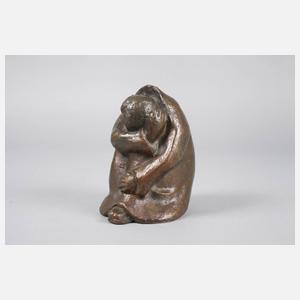 Heinz Bentele, schlafender Hirte