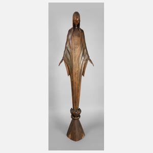 Ludwig Kunstmann attr., große Heiligenfigur