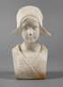 Alabasterbüste Holländermädchen