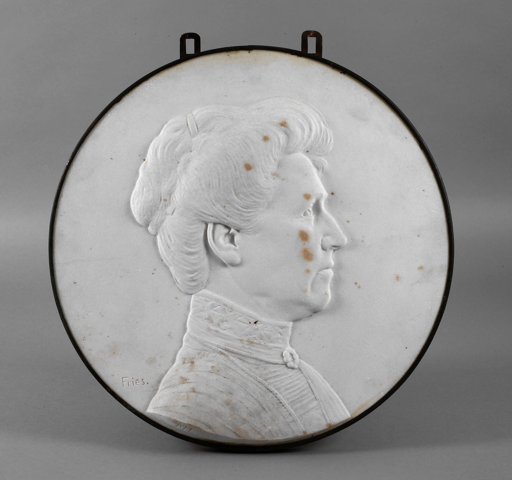 Großes Wandrelief Marmor