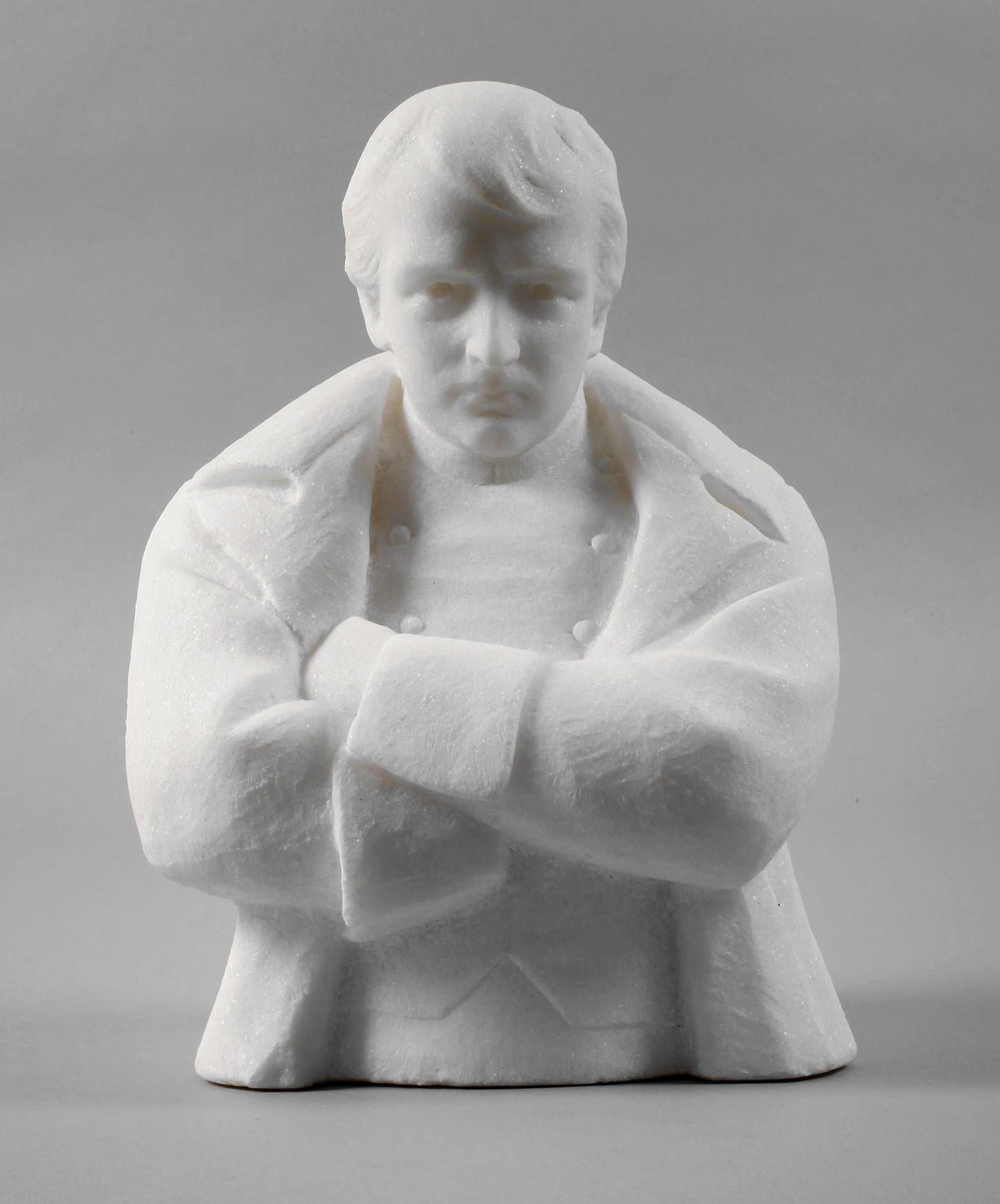 Marmorplastik Napoleon I.