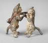 Wiener Bronze Katzenpaar ”Abschied”