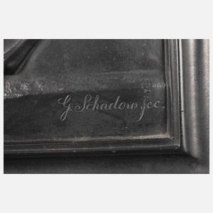 Gussrelief Friedrich der Große