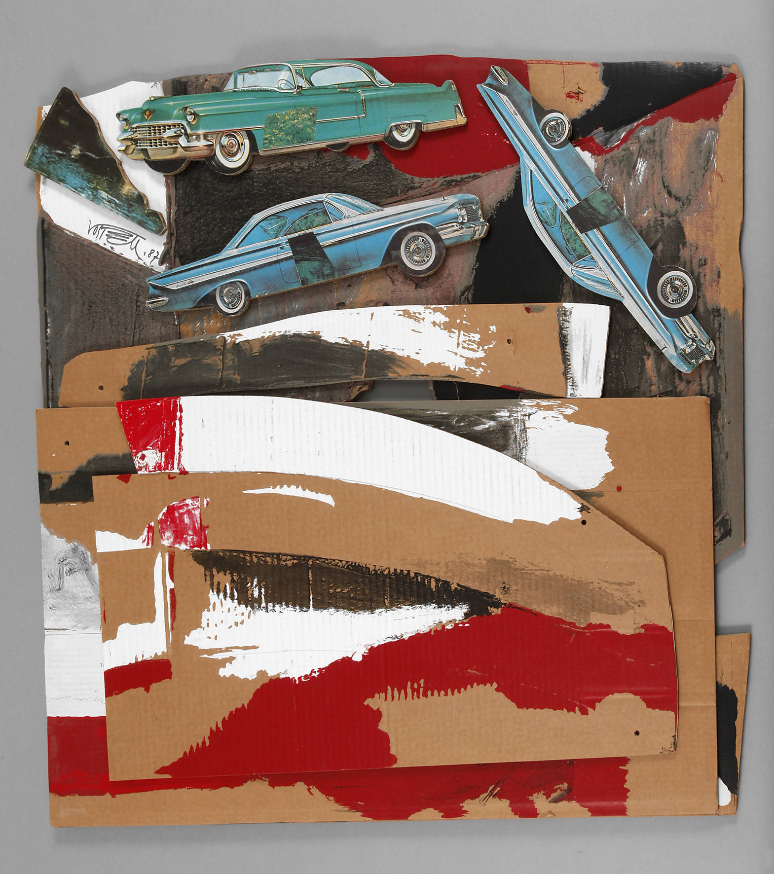 Wolf Vostell, ”AutoBetonBrunnen”