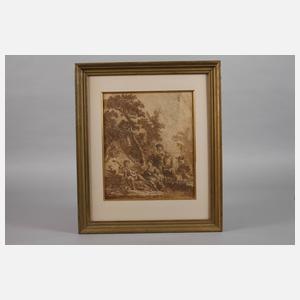 Jean Baptist le Prince, Der Lautenspieler