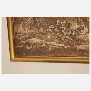 Jean Baptist le Prince, Der Lautenspieler