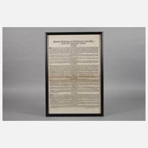 Johann Elias Ridinger, Einleitungsblatt