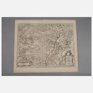 Henricus Hondius, Karte Stift Hersfeld