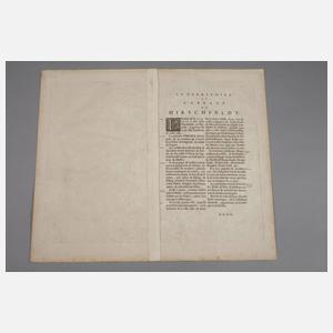 Henricus Hondius, Karte Stift Hersfeld