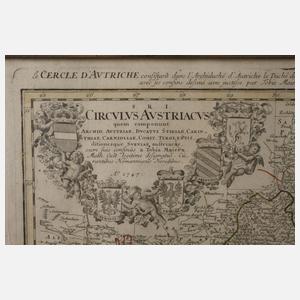 Homanns Erben, Karte Der Österreichische Kreis