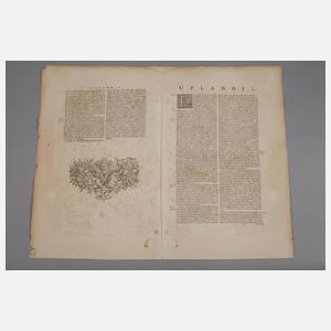 Henricus Hondius, Karte Uppland