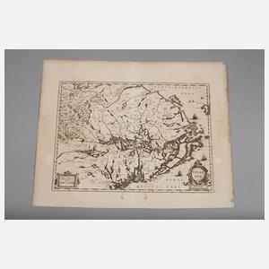 Henricus Hondius, Karte Uppland