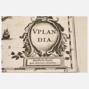 Henricus Hondius, Karte Uppland