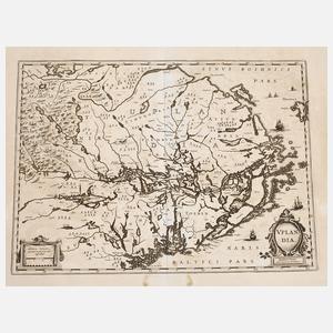 Henricus Hondius, Karte Uppland