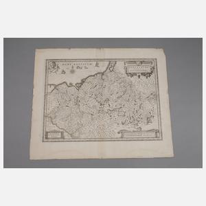 Johannes Janssonius, Karte Mecklenburg