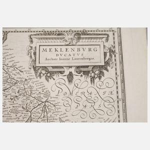 Johannes Janssonius, Karte Mecklenburg