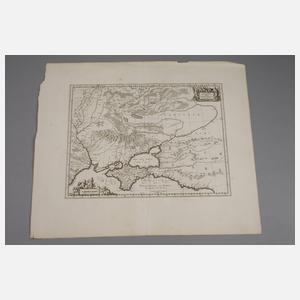 Moses Pitt, Landkarte Schwarzmeersenke