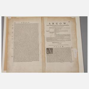 Kupferstichkarte Schweiz