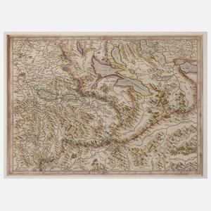 Kupferstichkarte Schweiz