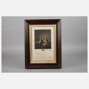 Konvolut kolorierte Kupferstiche