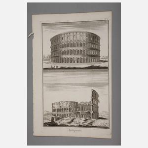 Robert Bénard, Sammlung antike Bauten in Rom